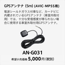 GPSアンテナ（5m）（AVIC-MP55用）