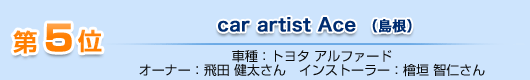 car artist 
Ace