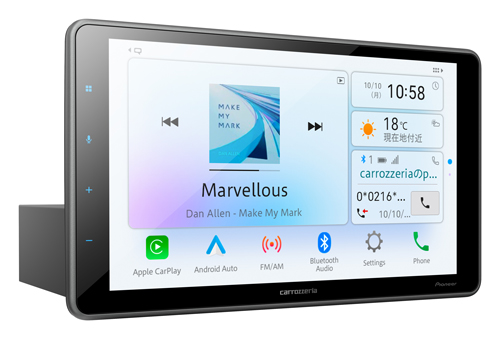 「Apple CarPlay」「Android Auto™」対応 フローティングタイプの9インチ大画面ディスプレイオーディオを発売