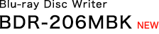 Blu-ray Disc Writer BDR-206MBK