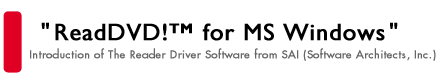 ReadDVD!™ for MS Windows
