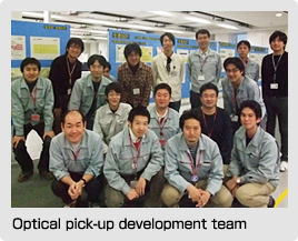 Optical pick-up development team