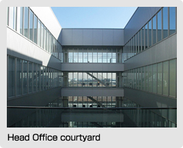 Head Office courtyard